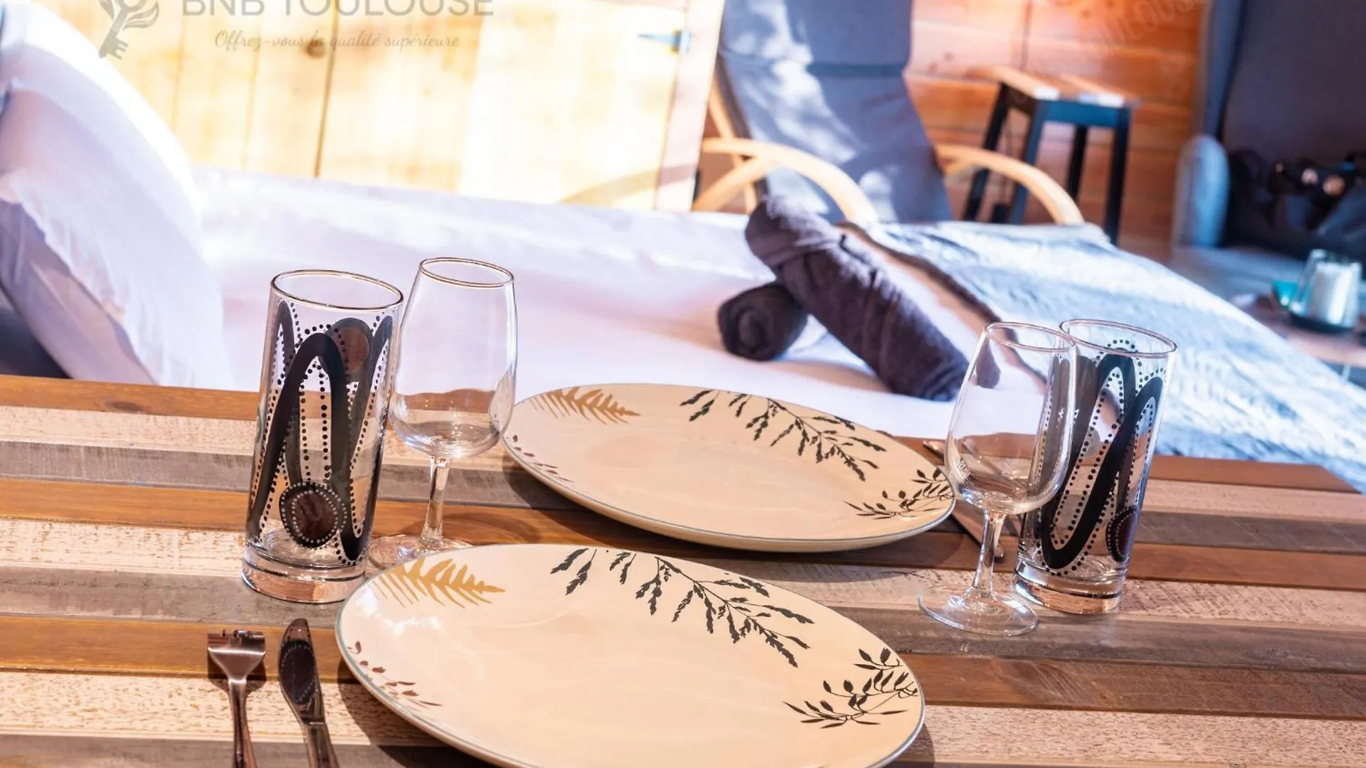 Bnb Toulouse - Le Chalet Des Coteaux - Cadre Magnifique - Wifi - Parking Castelginest Apartment