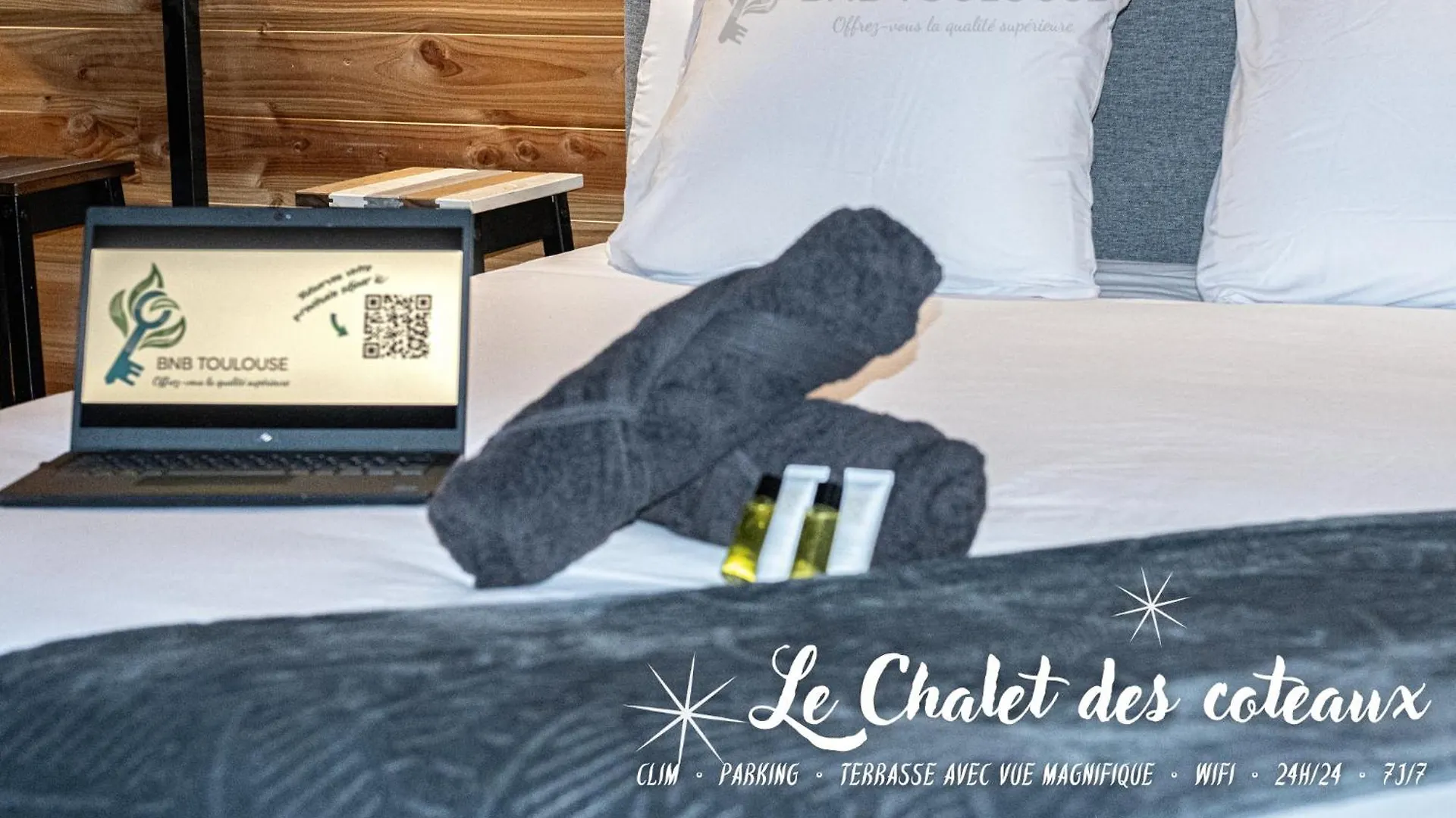 Bnb Toulouse - Le Chalet Des Coteaux - Cadre Magnifique - Wifi - Parking Castelginest 0*,
